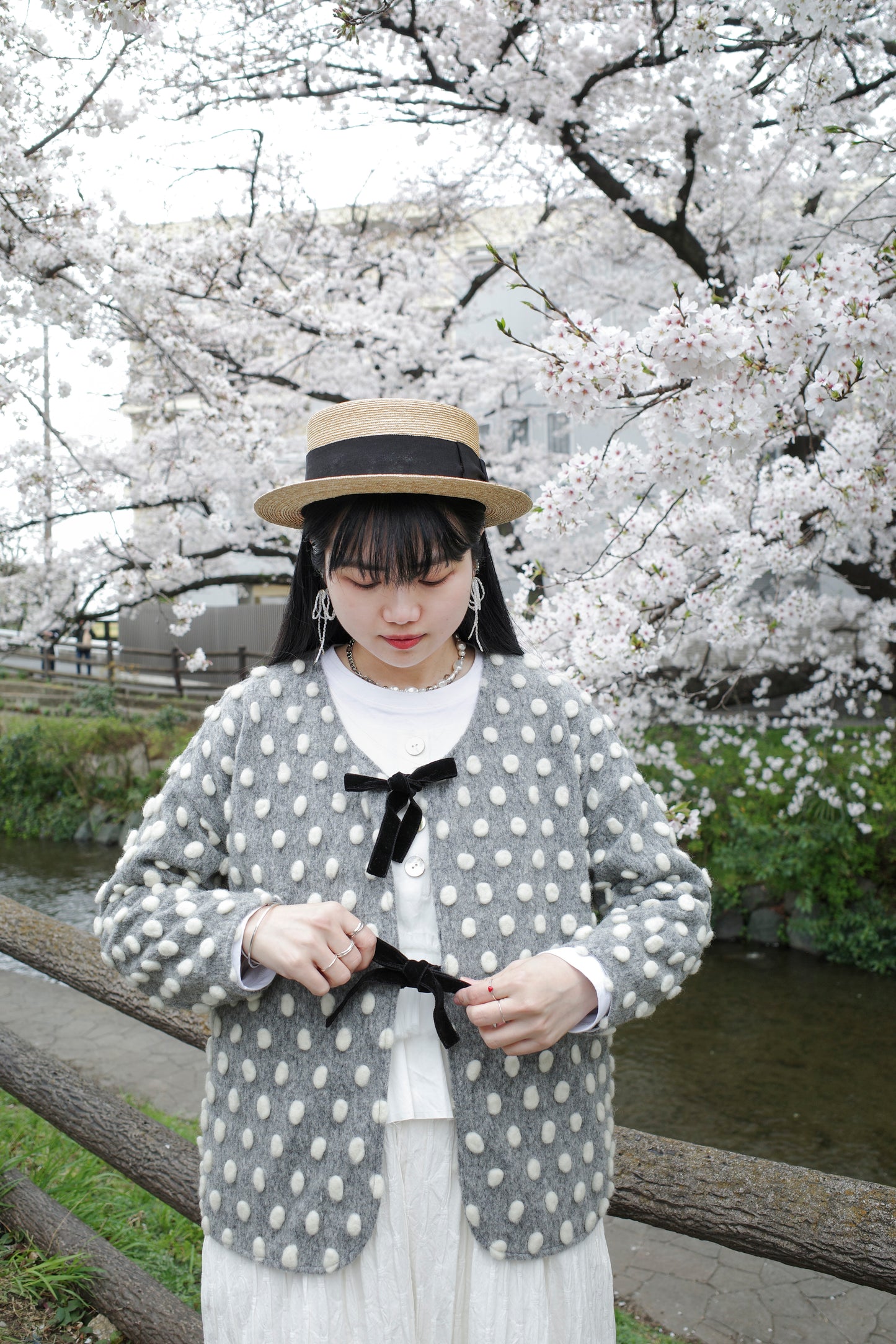 Polka Dot Ribbon Outer (Pre-order)