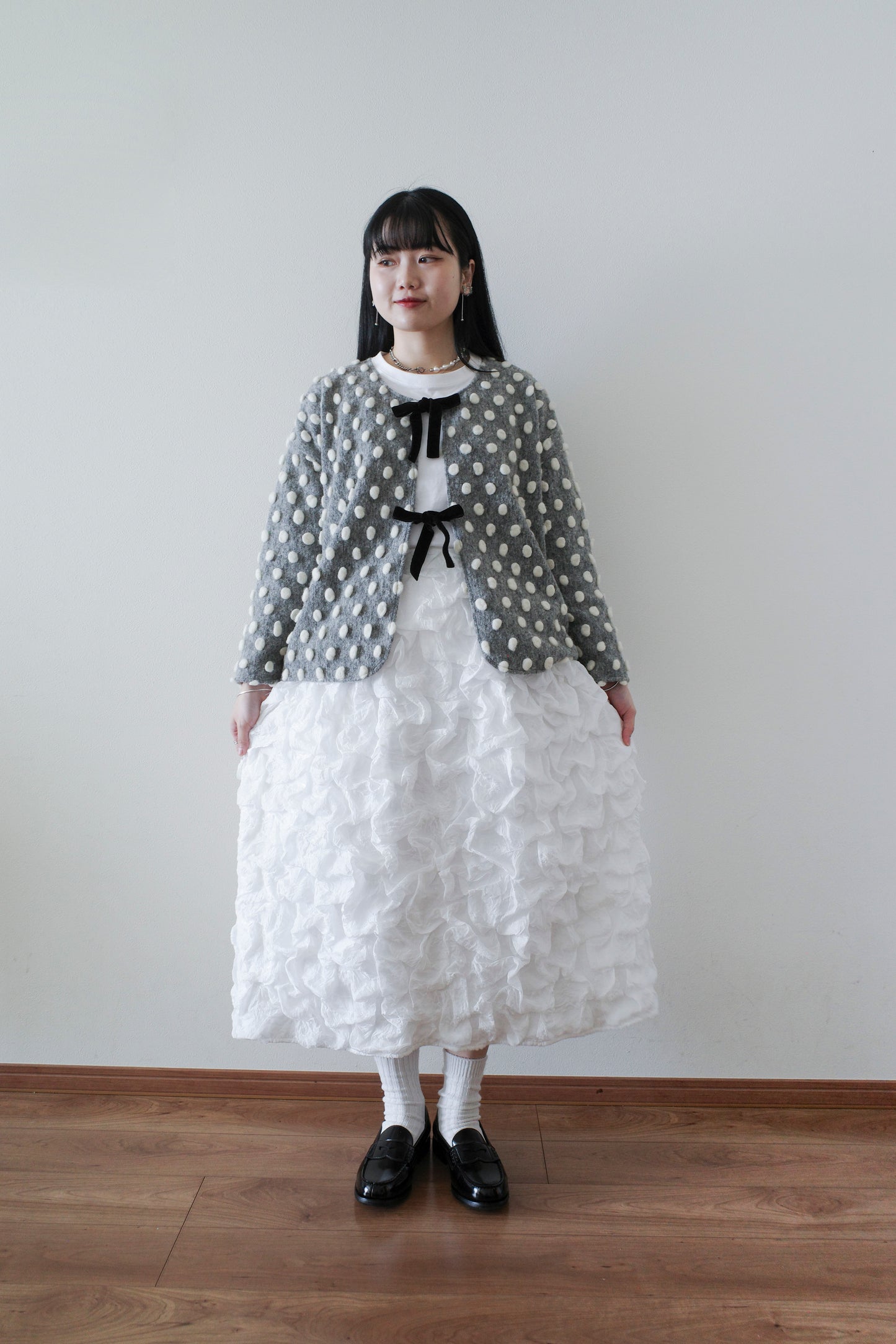 Bubble Skirt - White (Pre-order)