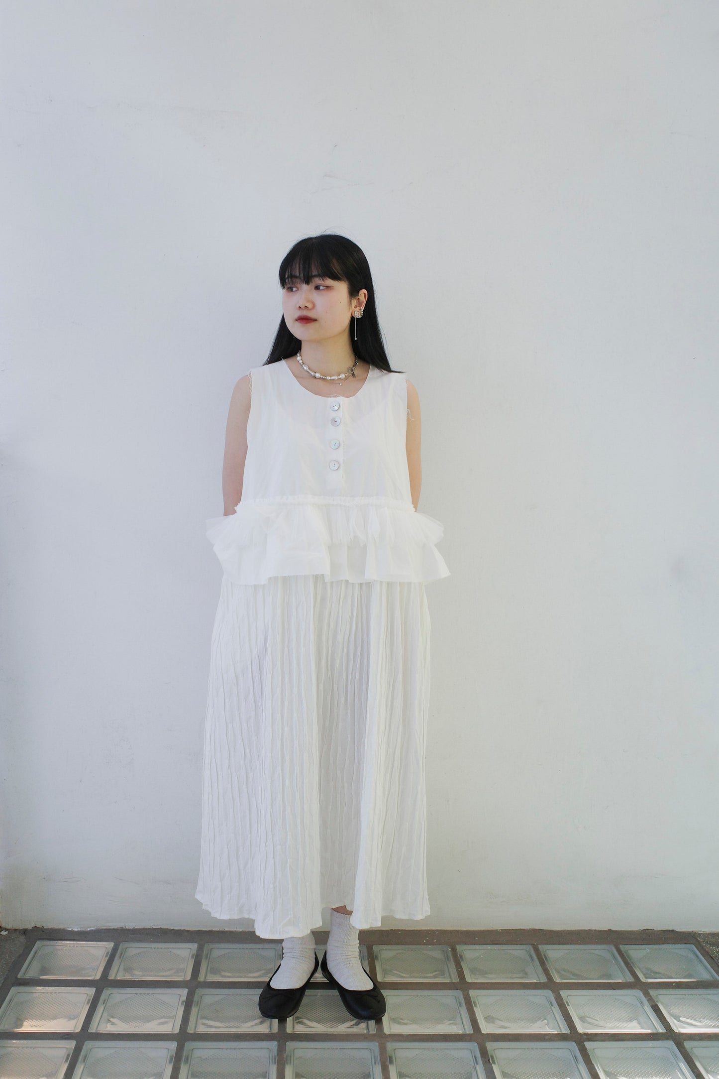 Komorebi Dress - White (Pre-order)