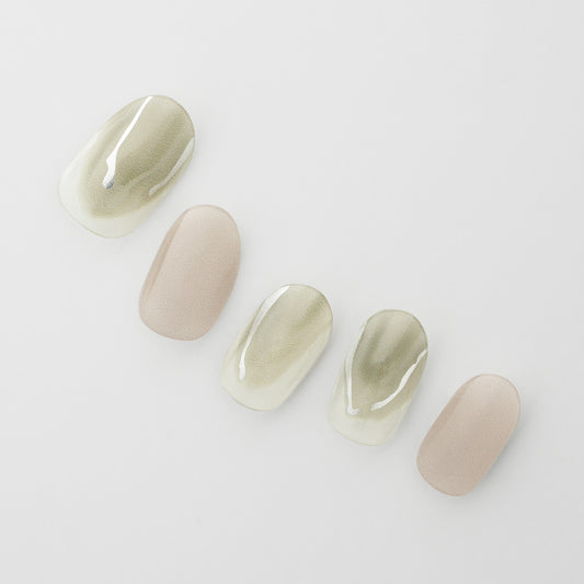 Raw Gel Nails - Mellow