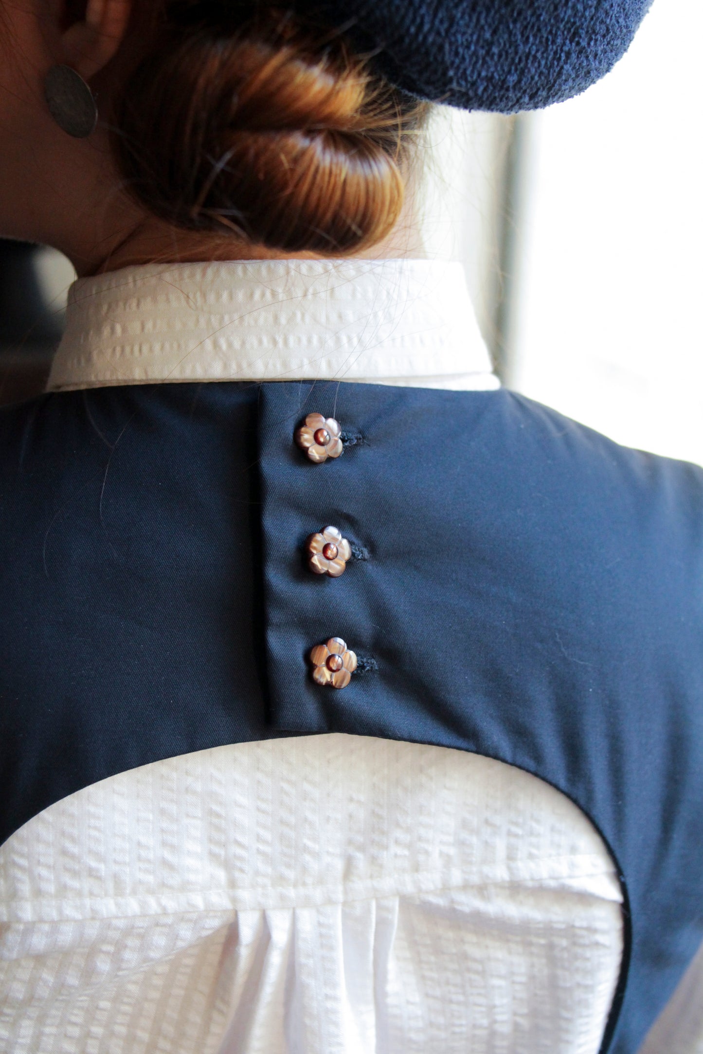 Arch Dress - Navy (in stock)