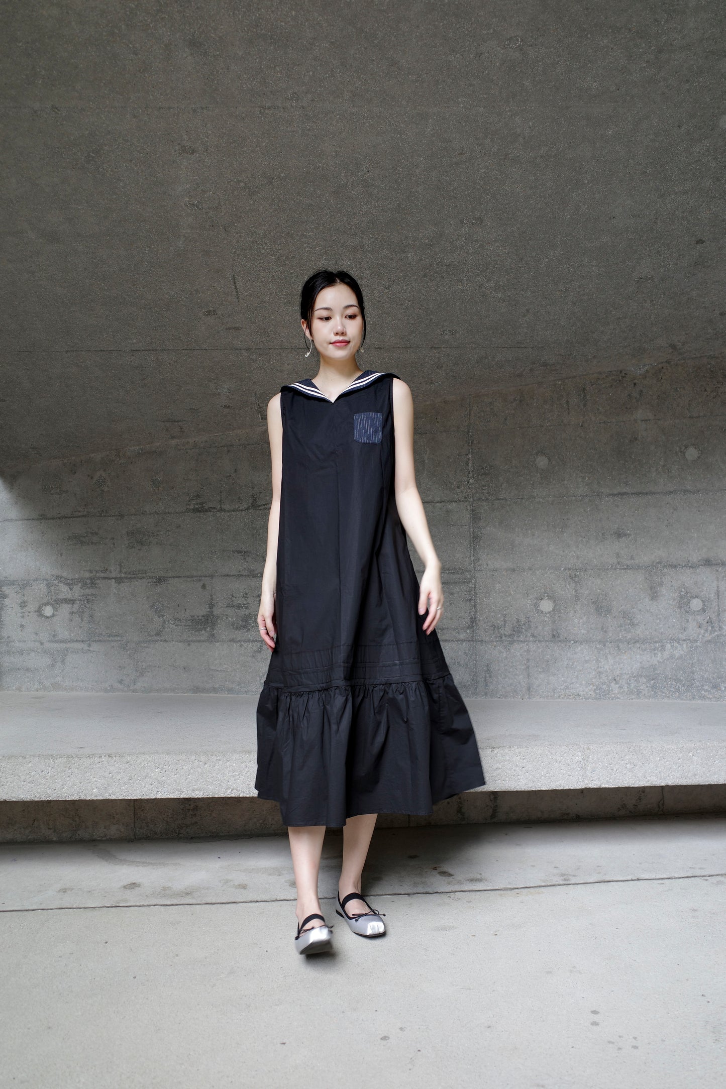 Seirenes Dress - Black