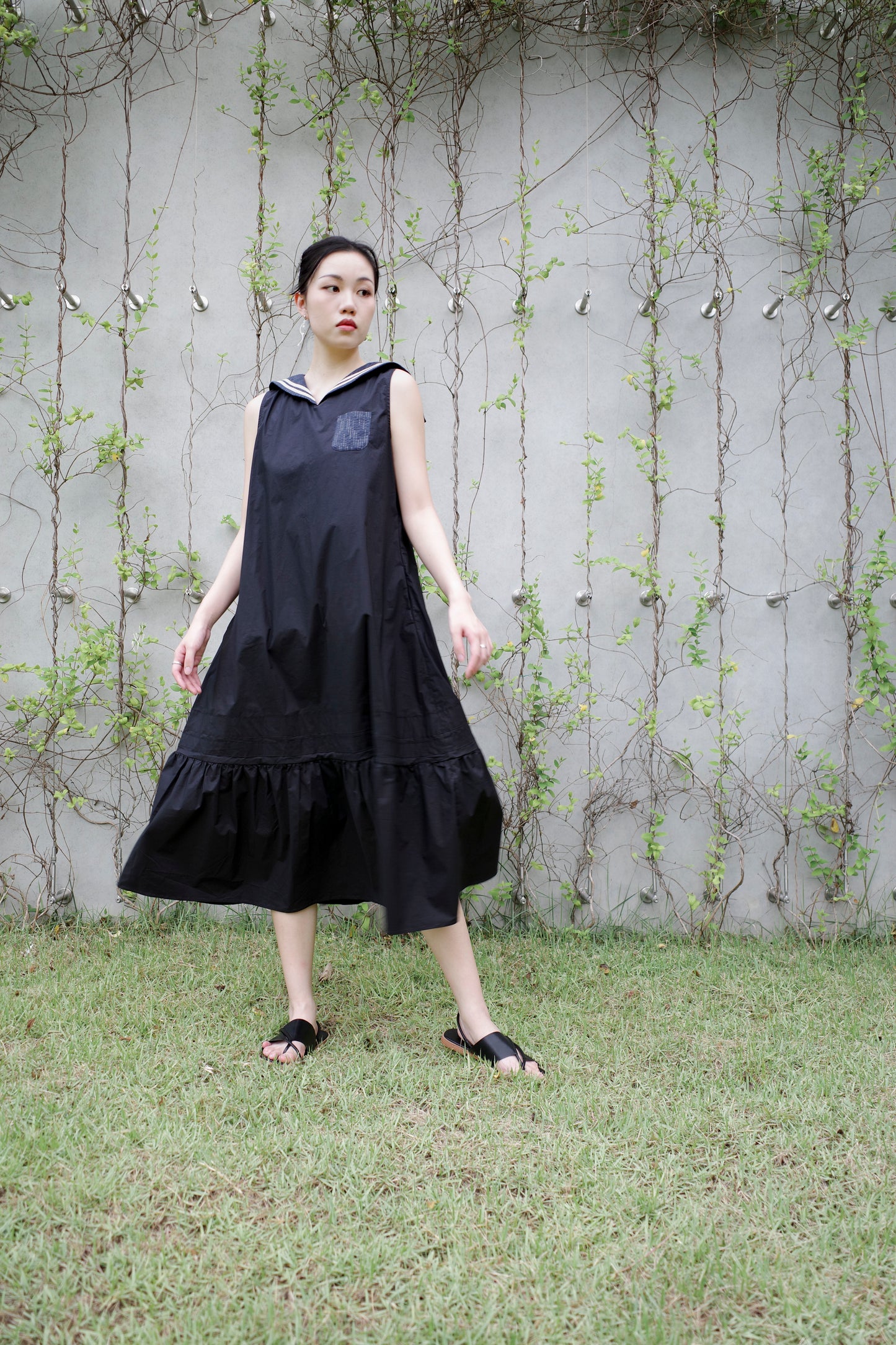 Seirenes Dress - Black