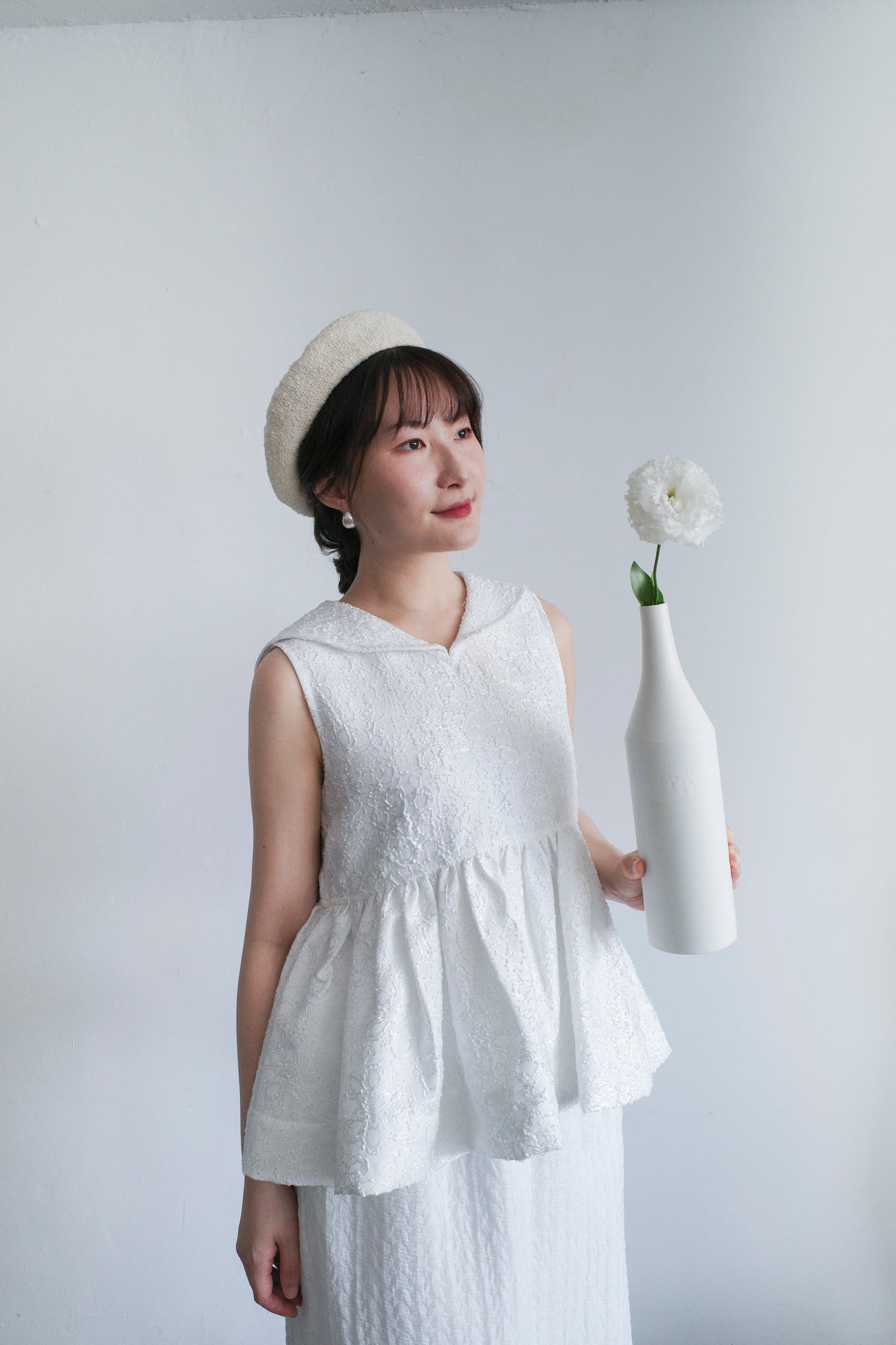 Sailor With Flower Patterns Vest (Pre-order)