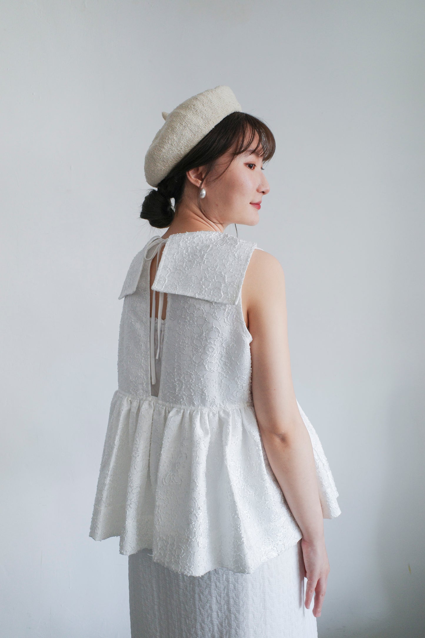 Sailor With Flower Patterns Vest (Pre-order)