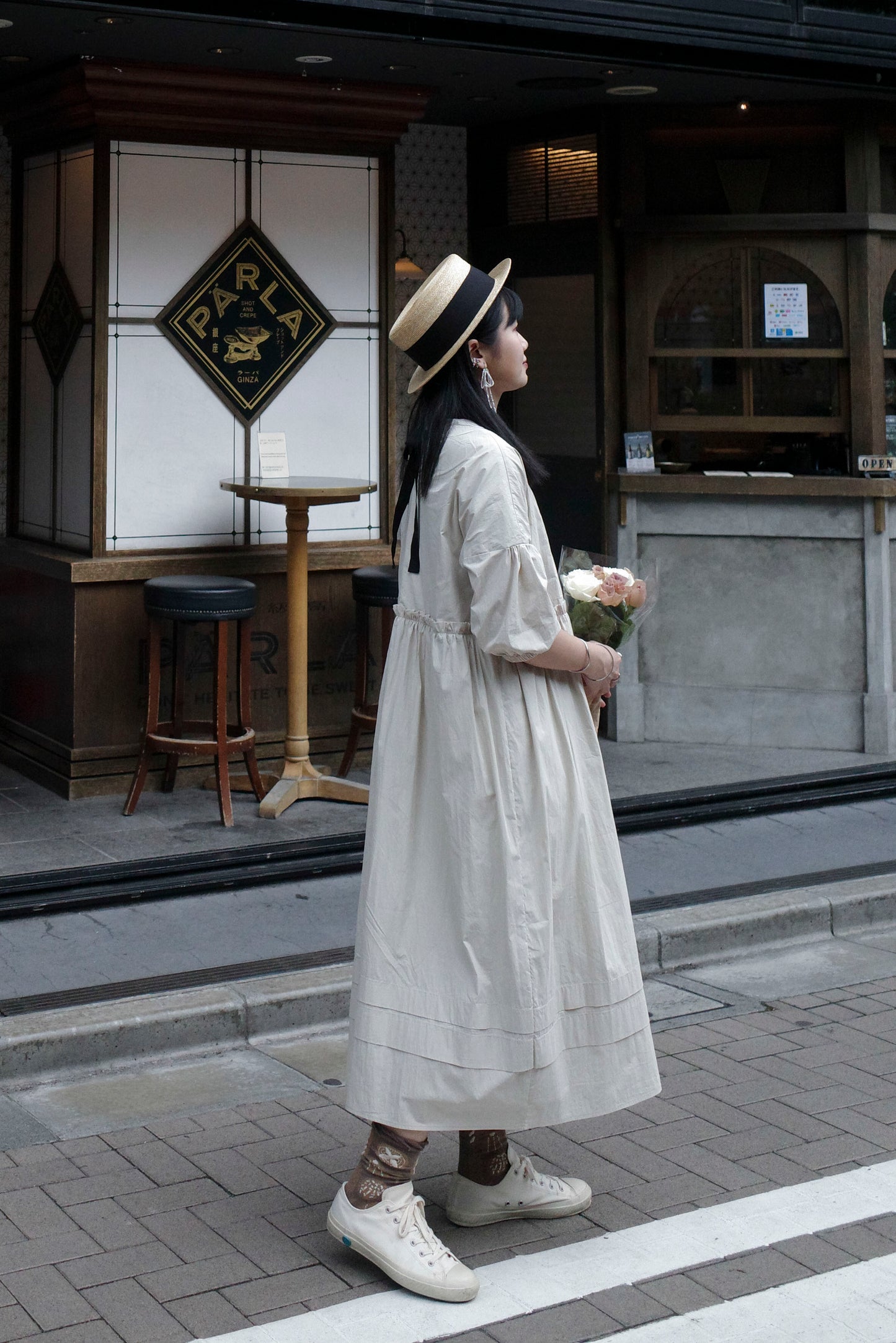 Celandine Dress - Beige (Pre-Order)