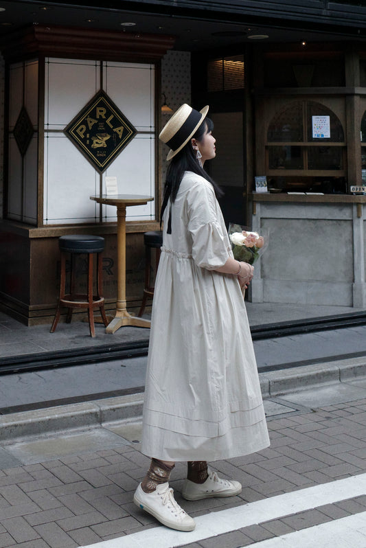Celandine Dress - Beige (Pre-Order)