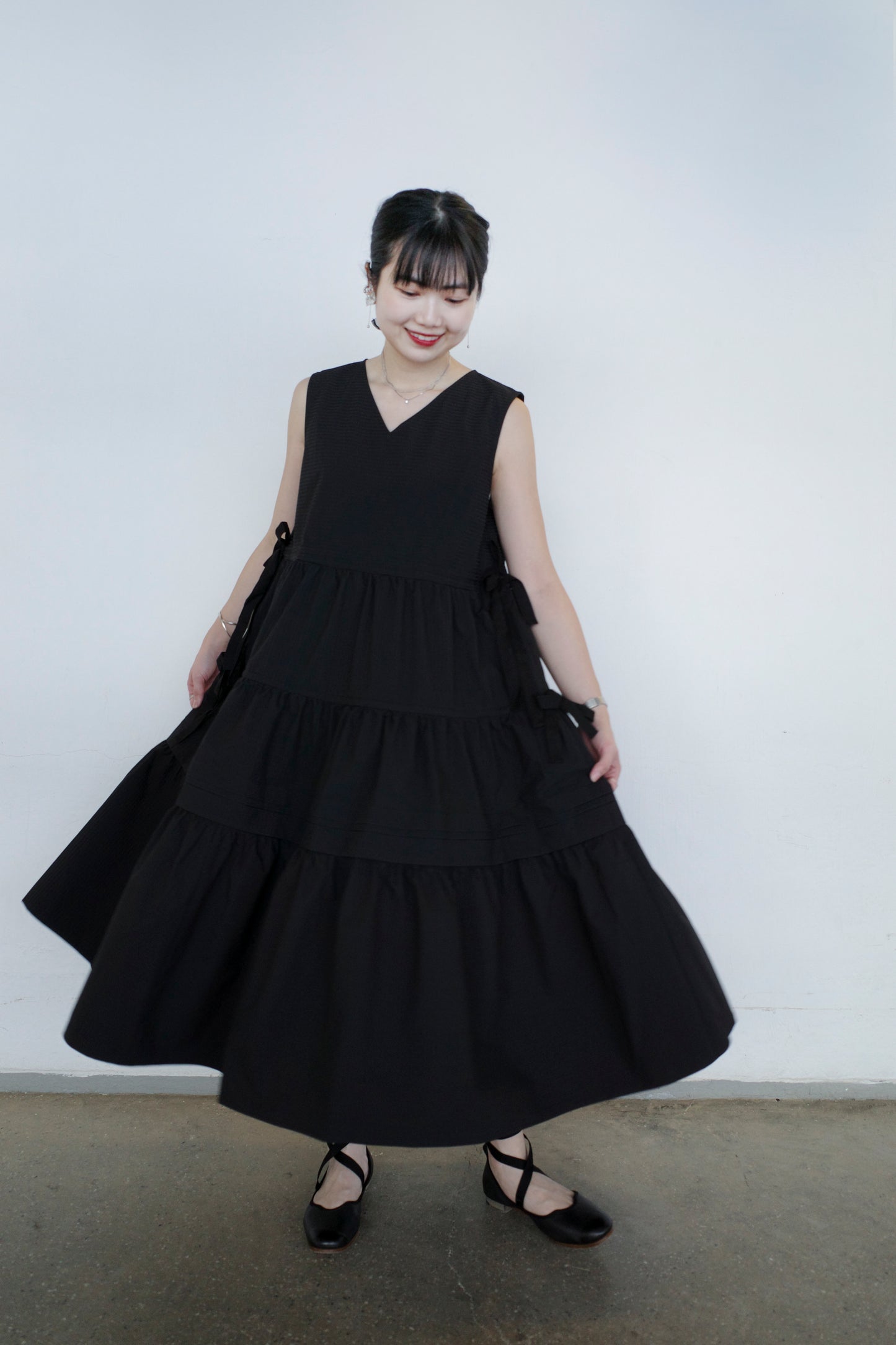 Soyo Dress - Stripes Black (Pre-order)