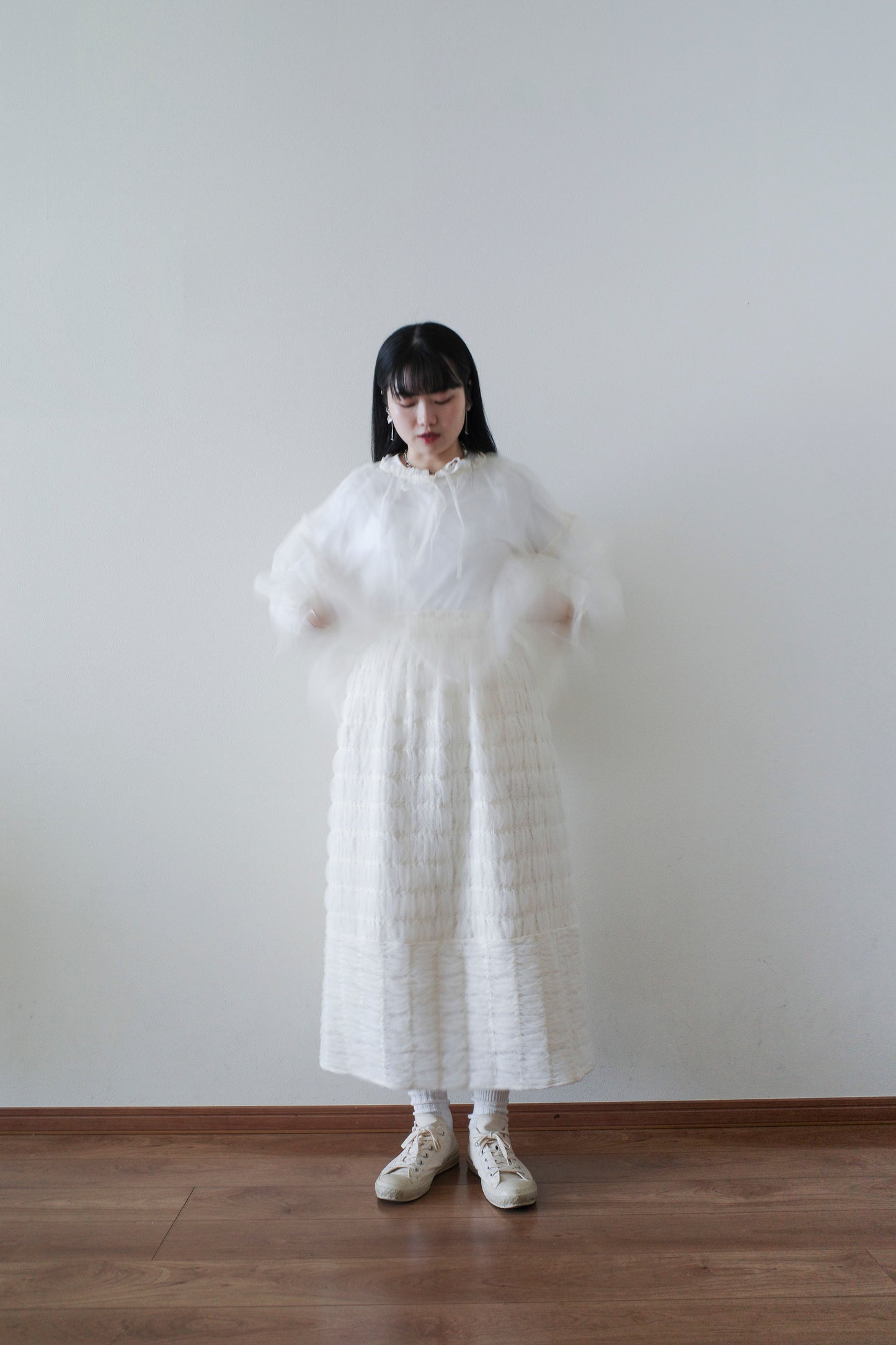 Pattern Skirt - Ivory (Pre-order)