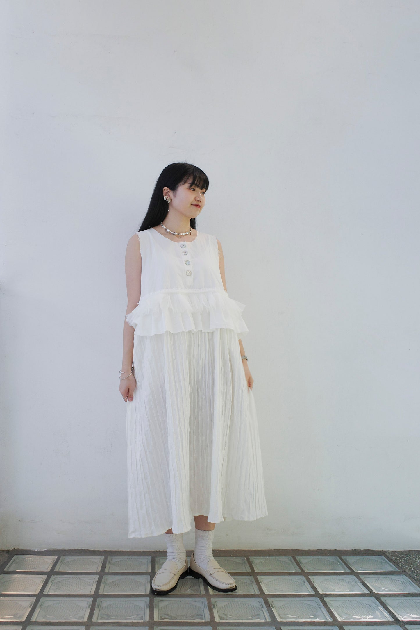 Komorebi Dress - White (Pre-order)