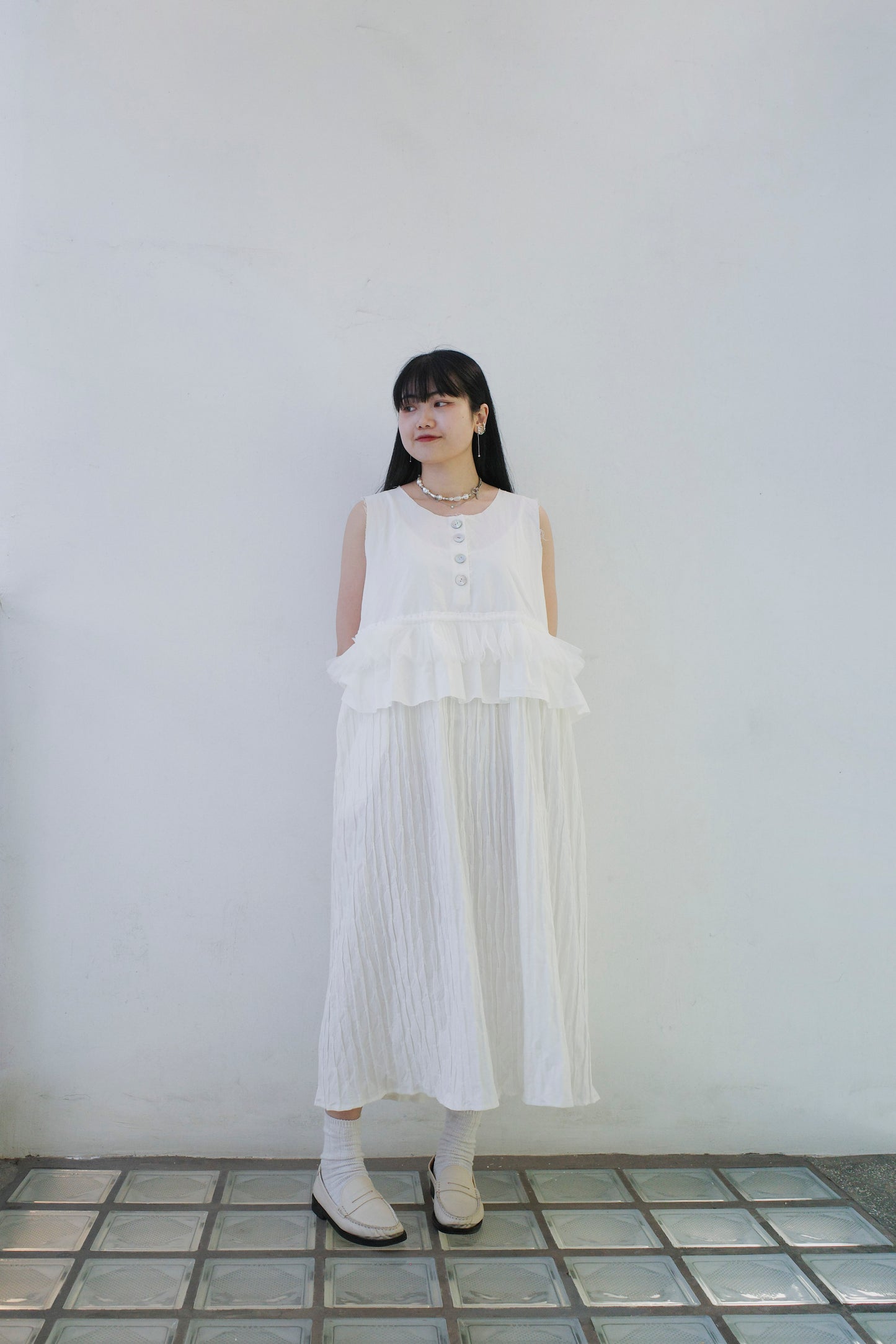 Komorebi Dress - White (Pre-order)