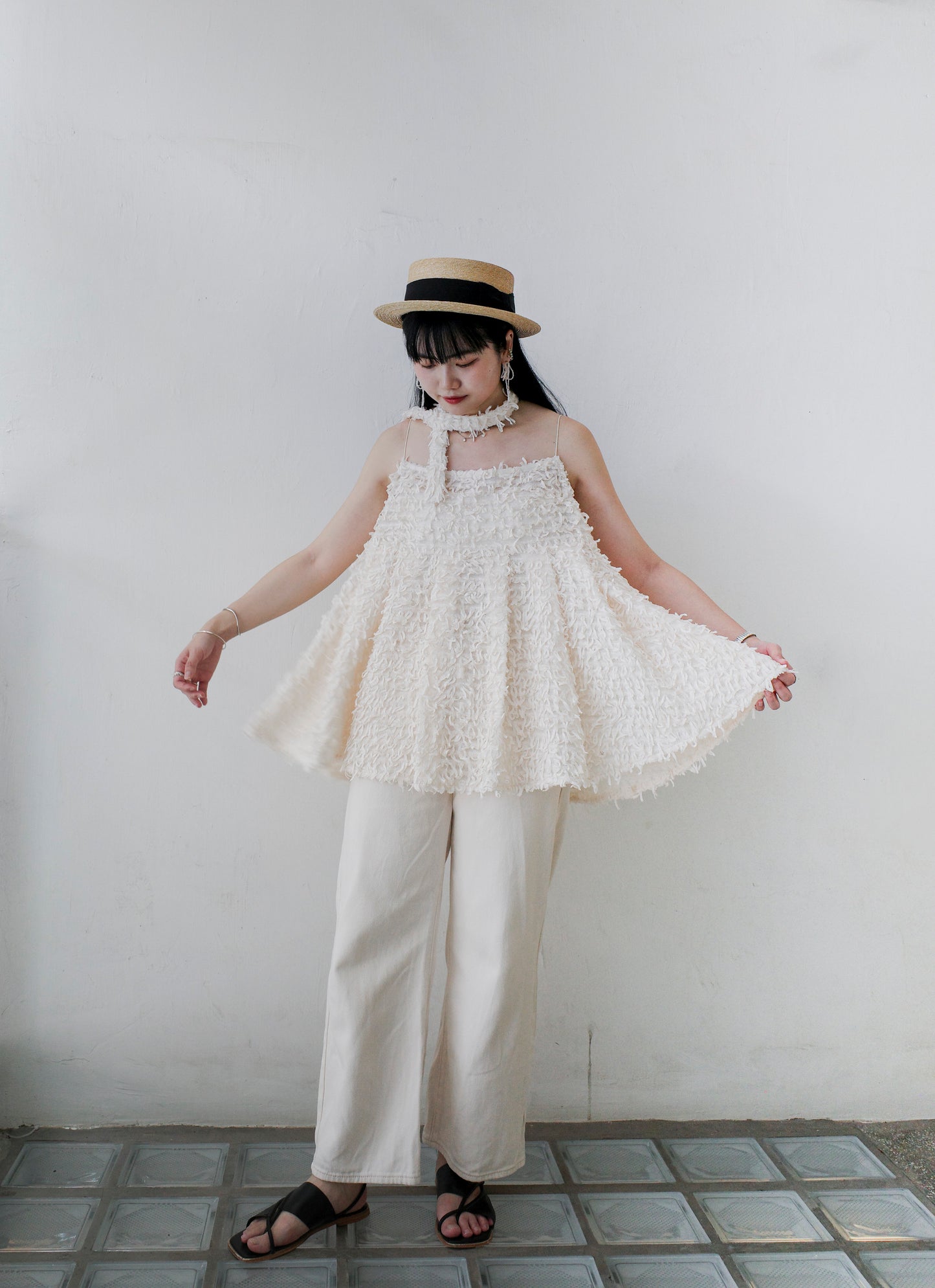 Cottie Vest - Ivory (Pre-order)