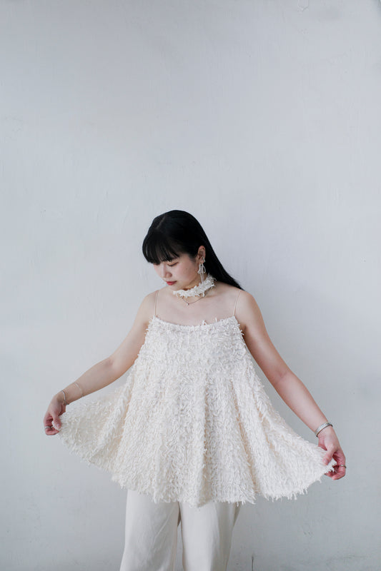 Cottie Vest - Ivory (Pre-order)