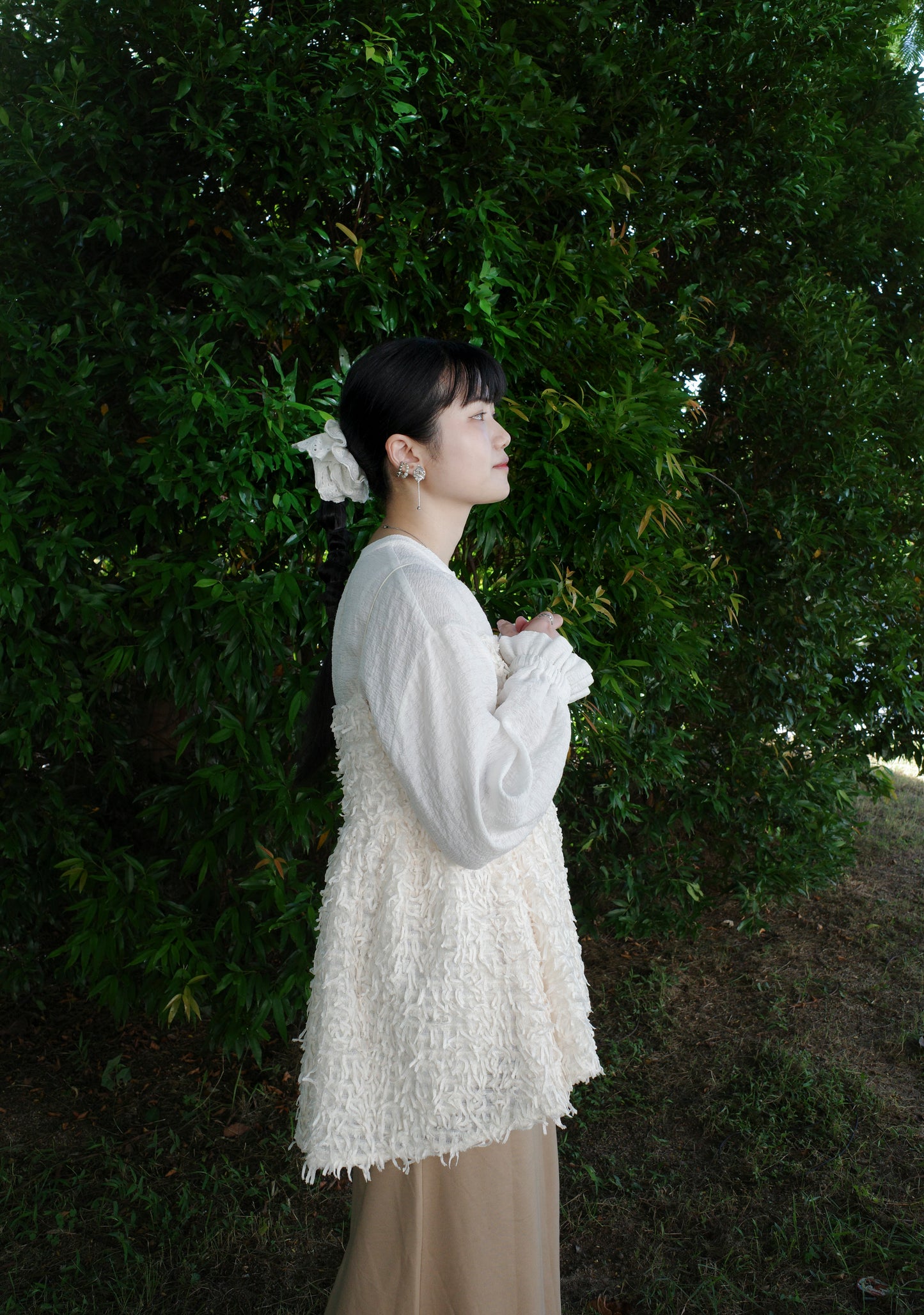 Cottie Vest - Ivory (Pre-order)