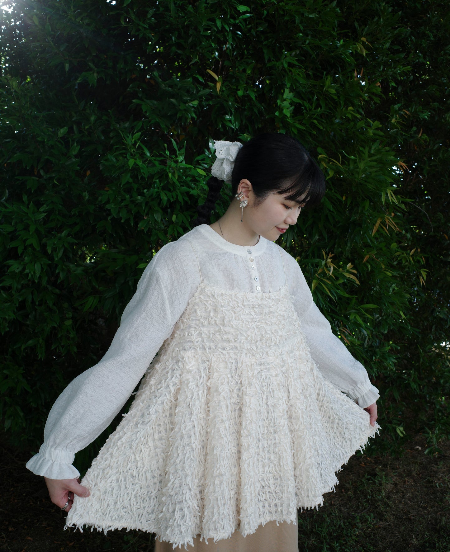 Cottie Vest - Ivory (Pre-order)