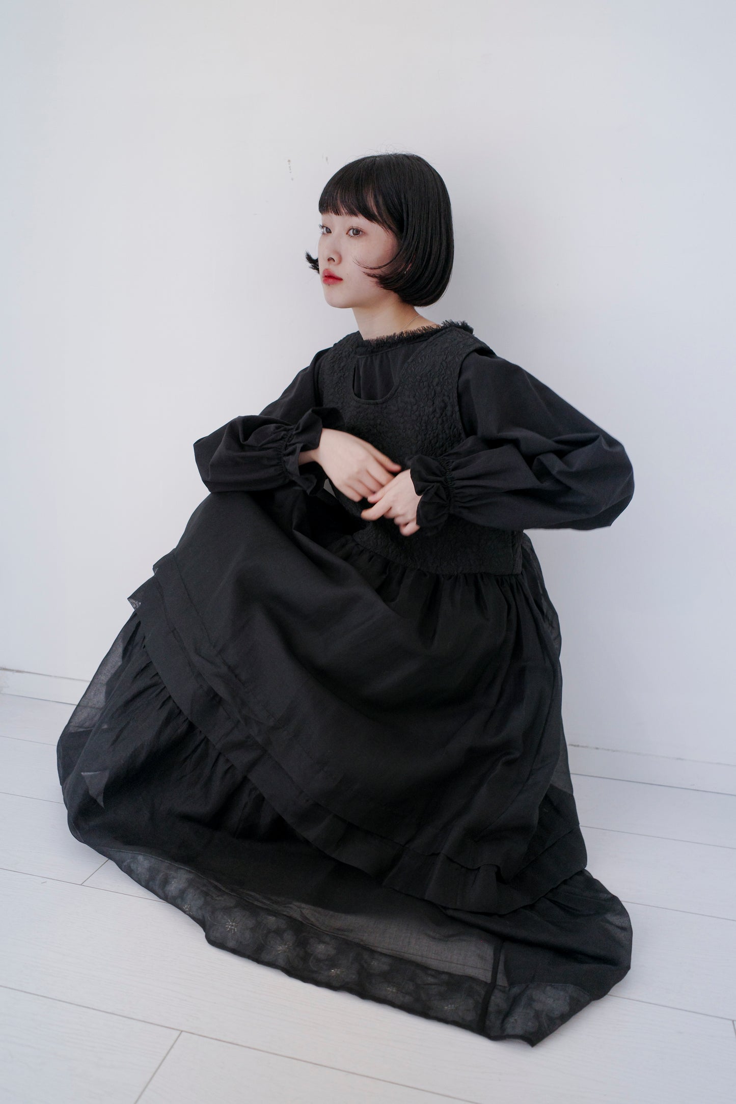 Lunara Dress - Black (Pre-order)