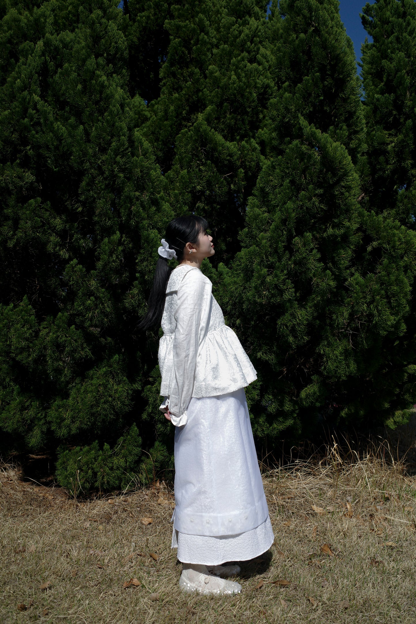 Nora Skirt - White (Pre-order)