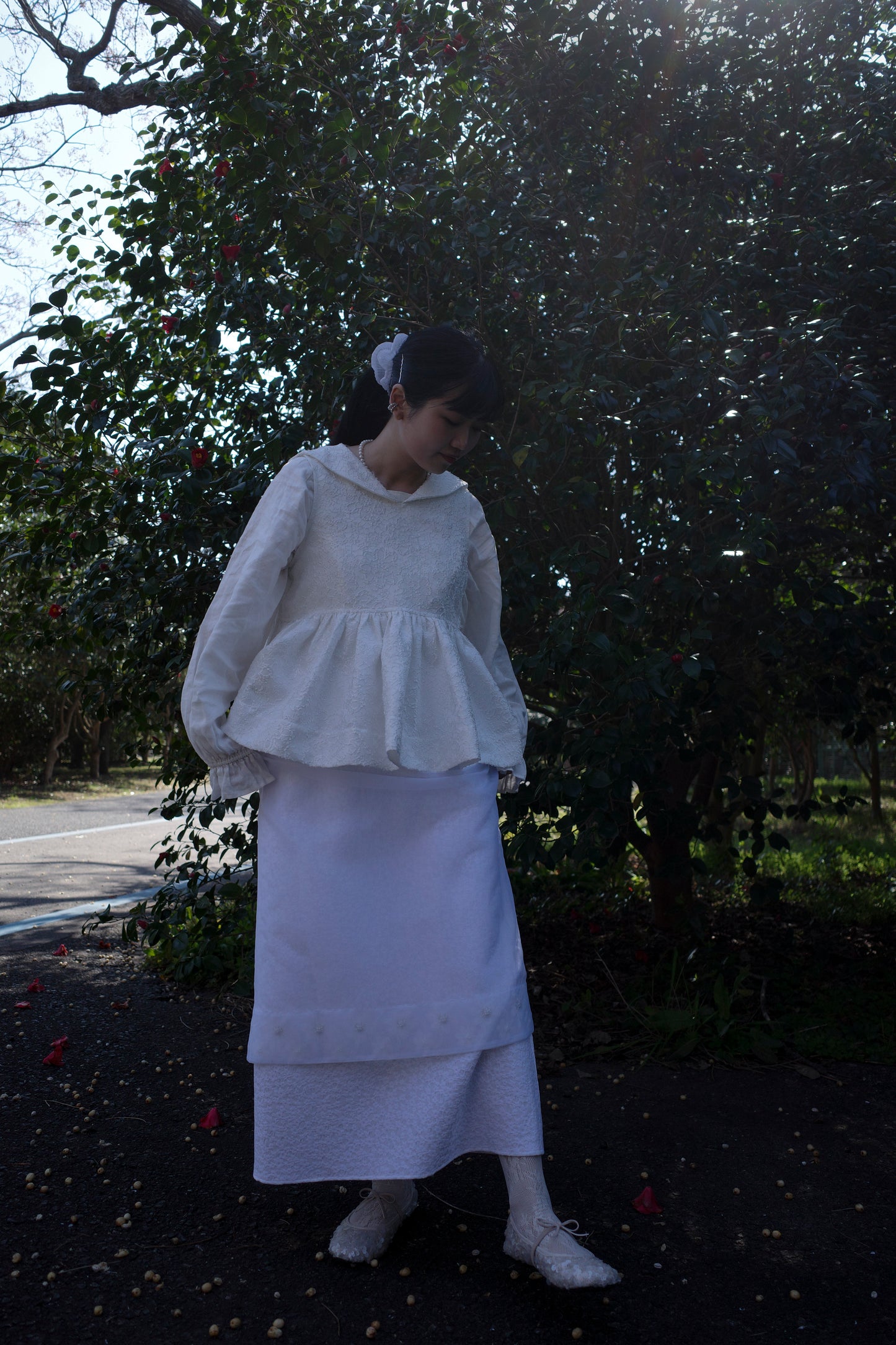 Nora Skirt - White (Pre-order)