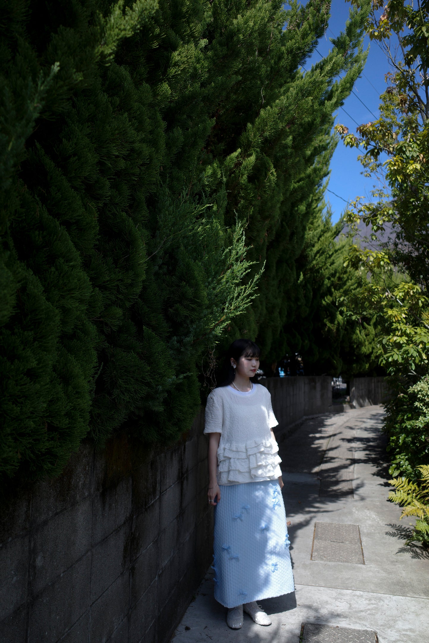 Aria Skirt - Baby Blue (Pre-order)