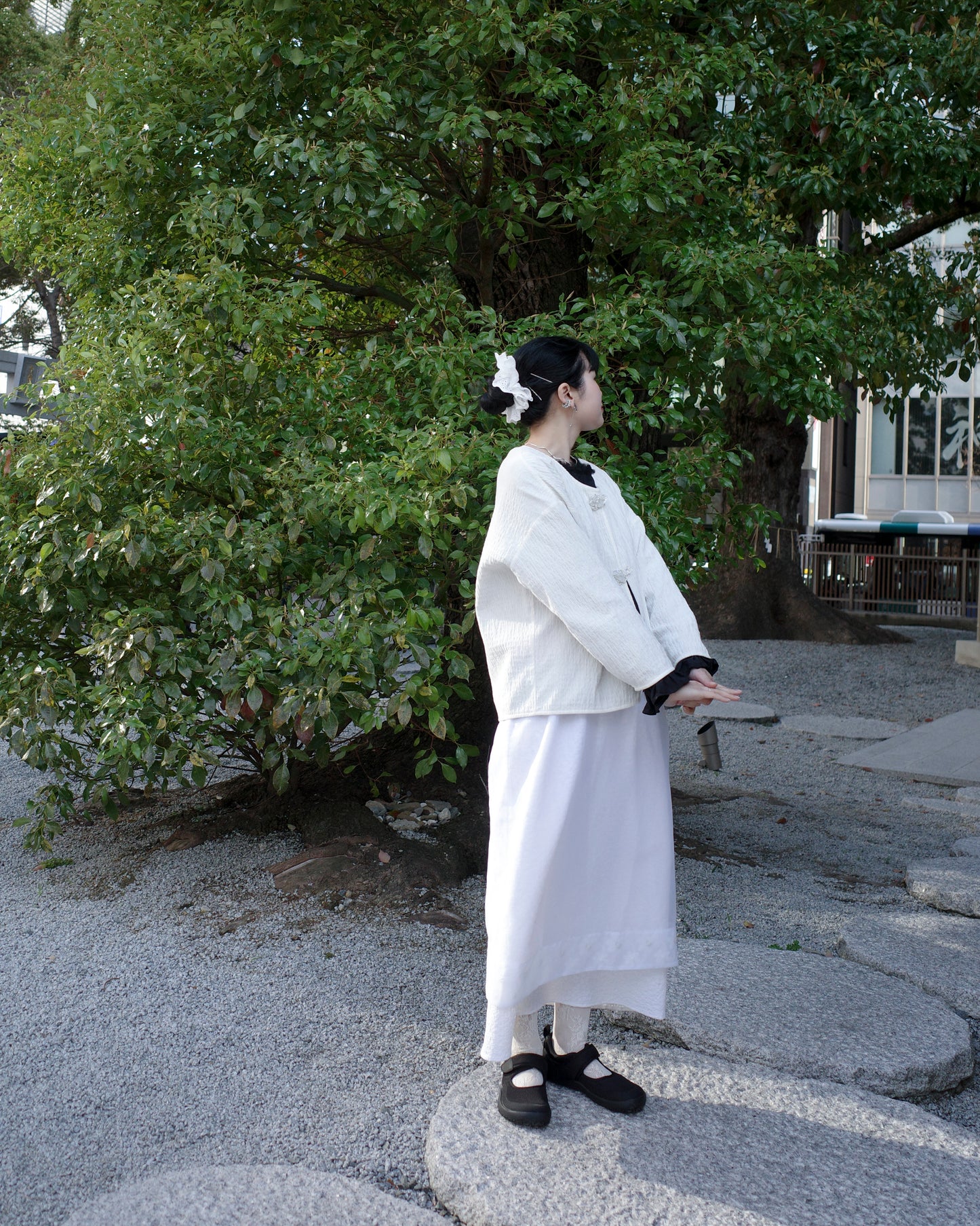 Nora Skirt - White (Pre-order)