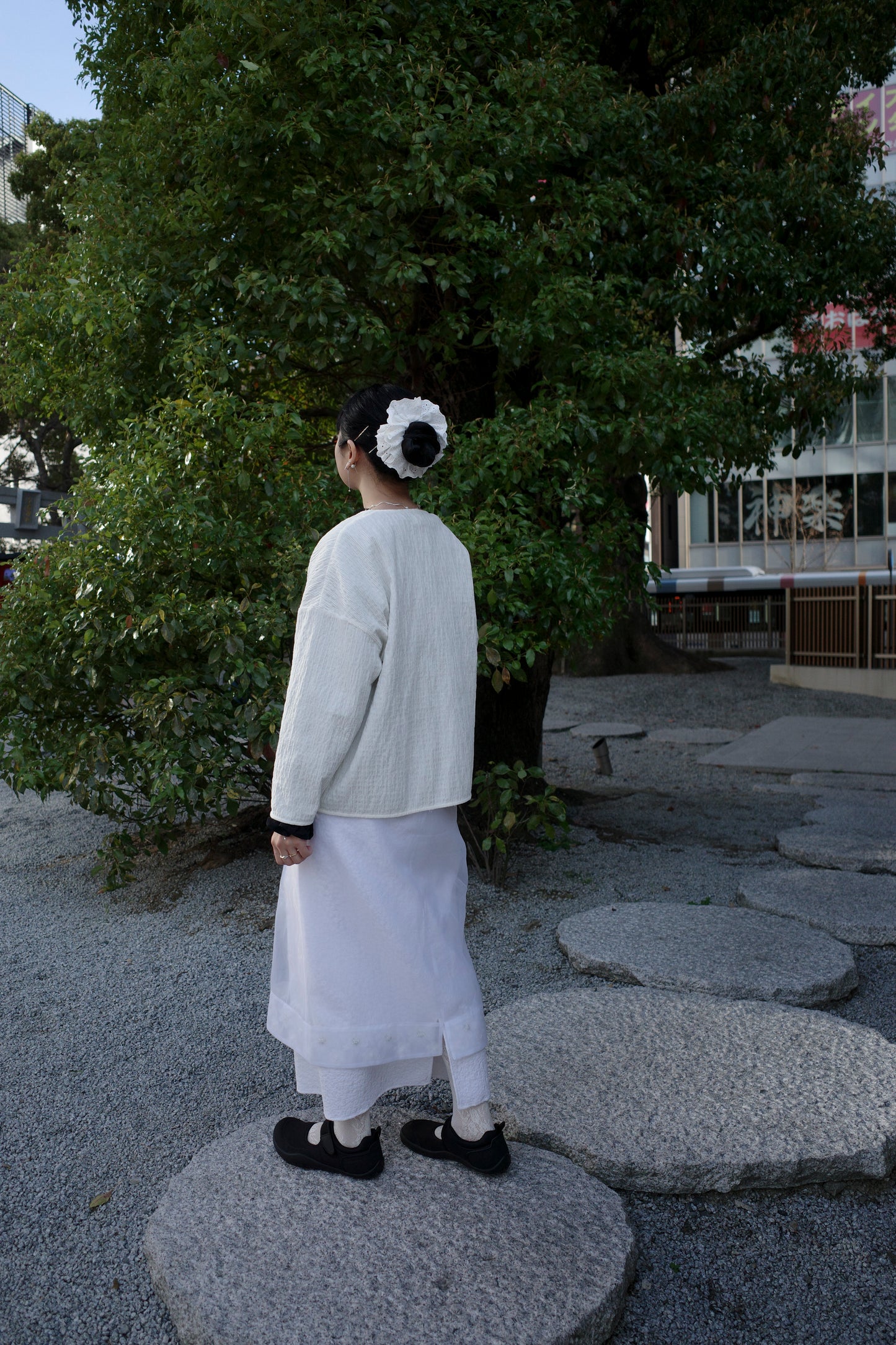 Nora Skirt - White (Pre-order)